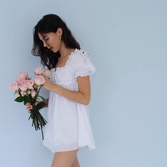 Kitteny Clothing Gatia Swiss Dot Dress - Picture 5 of 7